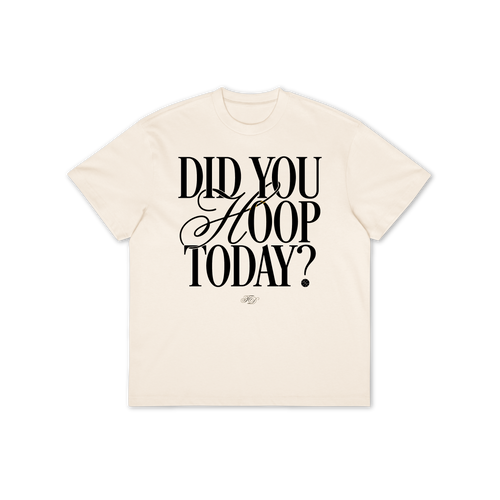 Did You Hoop Today? Oversized Tee