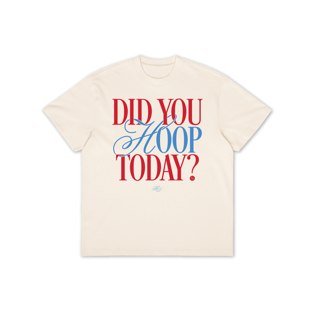 Did You Hoop Today? Oversized Tee
