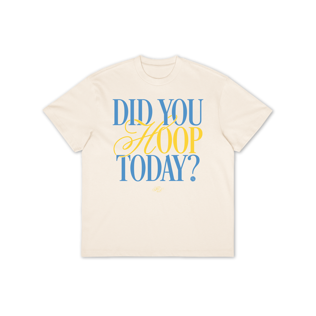 Did You Hoop Today? Oversized Tee