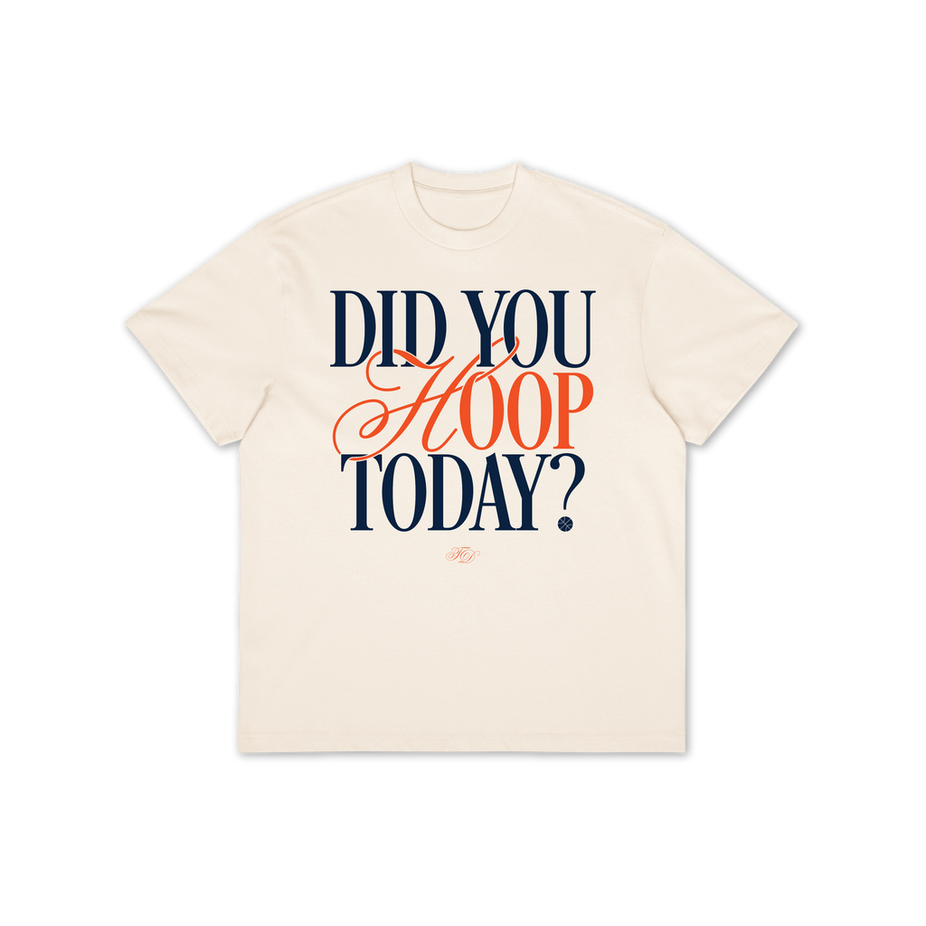 Did You Hoop Today? Oversized Tee